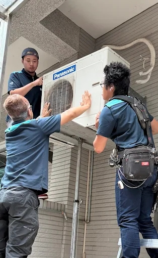 鼎杰冷氣安裝作業